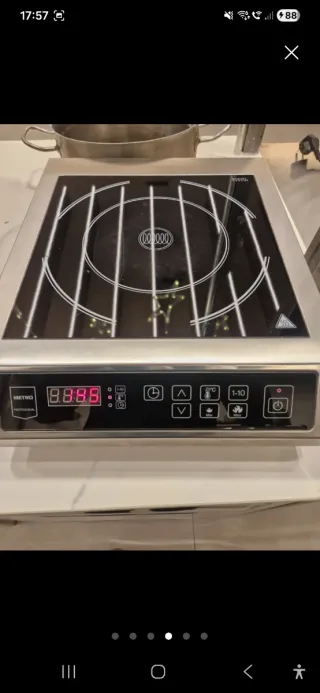 Placa de inducción portátil