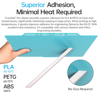 Placa BQ CryoGrip Glacier P1S P2S A1 X1