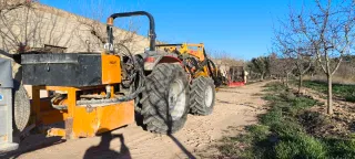 Paraguas recolector agrícola