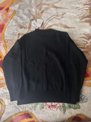 Jersey Ami Paris Negro Corazón Rojo