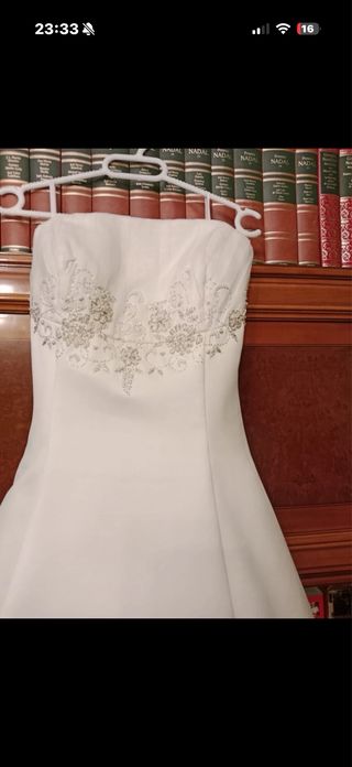 Vestido de Novia con Estola