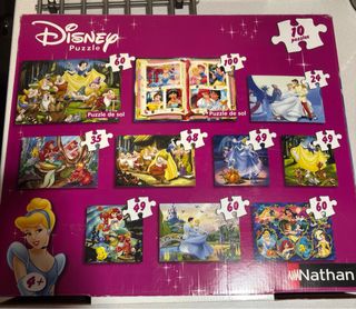 10 Puzzles Disney Varios Tamaños