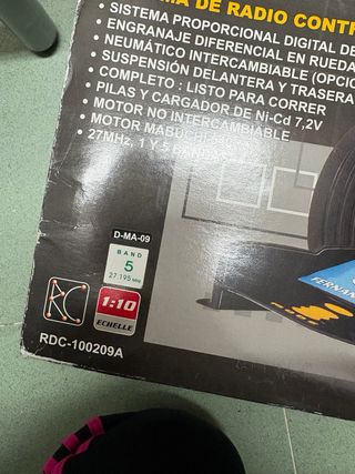 Coche Teledirigido Nikko Fernando Alonso