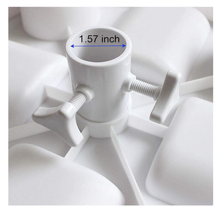 Vassoio portaoggetti per ombrellone in ABS