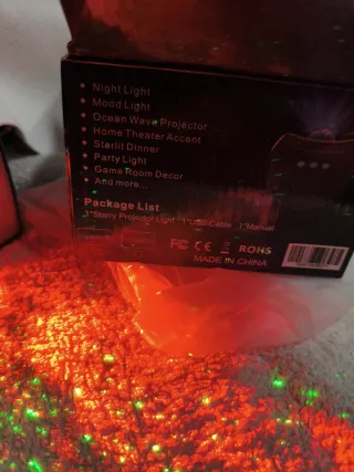 Proyector Estrellas Luz Nocturna