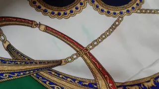 Foulard Hermès Multicolor