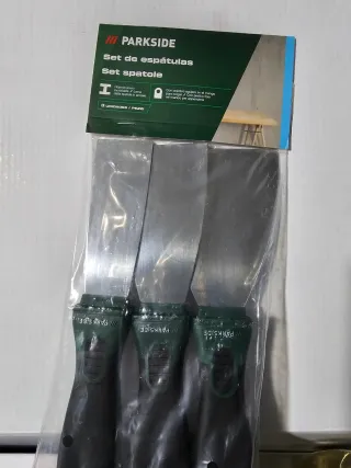 Set 3 Espátulas Parkside
