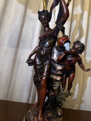 Lámpara Art Decó Figuras