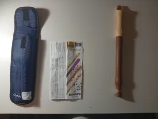 Flauta dulce HOHNER con funda