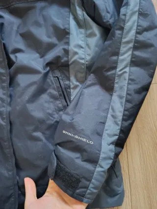 Chaqueta Columbia Talla S Negra/Gris