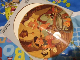 Vinilo Disney Pinocho Ilustrado