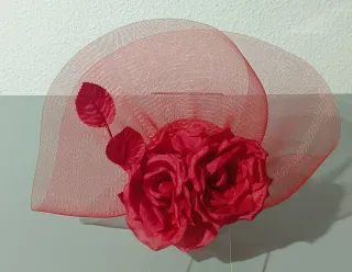 Tocado grande señora eventos