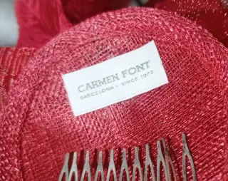 Tocado grande señora eventos