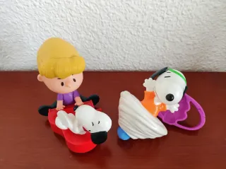 Figuras Snoopy y Schroeder McDonald's