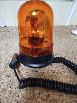 Baliza Rotativa Halógena RYME 12/24V Base Magnétic