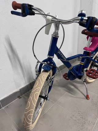 Bicicleta infantil 16 con sillita