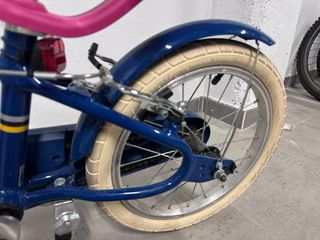 Bicicleta infantil 16 con sillita