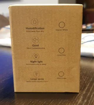 Humidificador Aromaterapia USB Beige