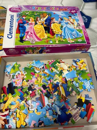 Puzzle Disney Princesas Clementoni Maxi 104