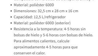 Bolsa nevera Thermomix