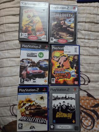 Conjunto 6 Jogos PS2