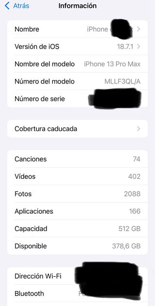 iPhone 13 Pro Max 512GB Grigio Spaziale