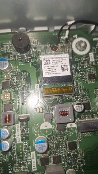 Placa Base HP y Caja PC