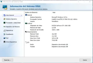 PC Gaming i5 / 16GB RAM / GTX 1060 / Caja NZXT
