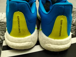 Adidas Supernova Unite Talla 44 Azul/Amarillo