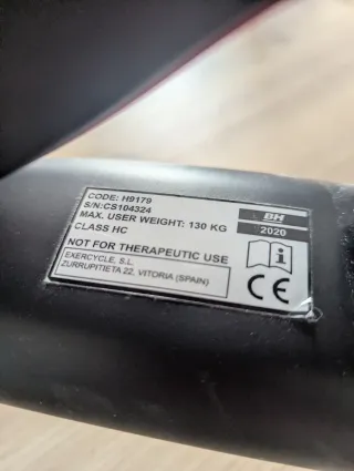 Bicicleta Spinning BH RDX 1.1