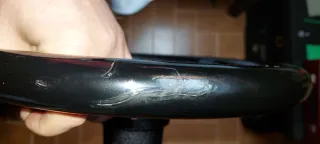 Volante deportivo con piña Seat 600