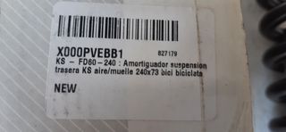 BICICLETA - AMORTIGUADOR KS - DESCENSO - ENDURO