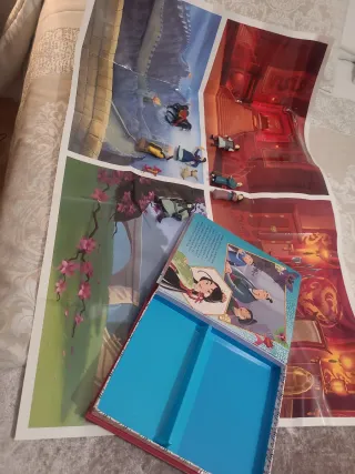 Mulán. Libroaventuras: Incluye un cuento, figur...