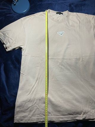 Conjunto Prada Camiseta y Pantalón Corto Beige