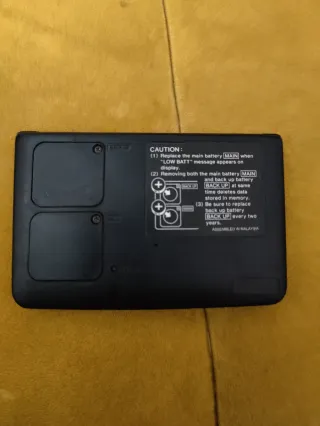 Calculadora Casio DC-7500 Data Bank 500