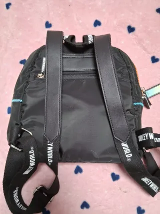 Mochila Smiley World Negra