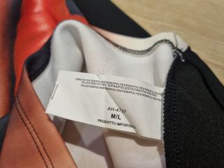 Vestido corto con estampado de mujer T.M