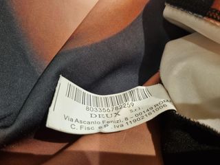 Vestido corto con estampado de mujer T.M