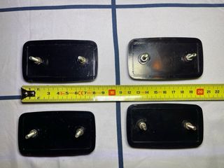 4 Catadiópticos Blancos Nuevos