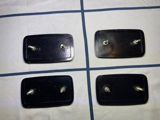 4 Catadiópticos Blancos Nuevos