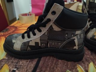 Rebajas: Botines Dogo Night Lovers Beige/Negro