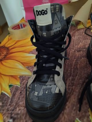 Rebajas: Botines Dogo Night Lovers Beige/Negro