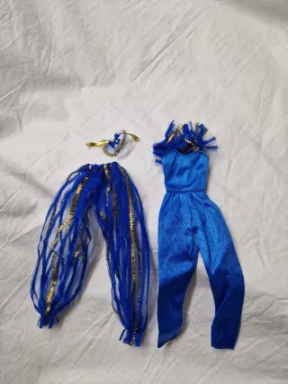 Ropa Darling Azul y Dorado