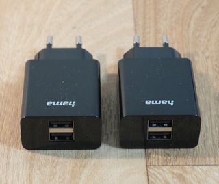 6 CARGADORES USB - HAMA SAMSUNG ZTE...