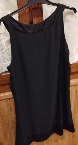 Vestido negro H&M con lazo