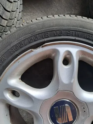 Llantas con neumáticos 5x100 16 seat