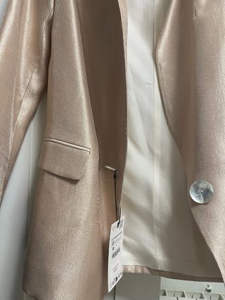 Americana Zara Beige Talla XS Nueva