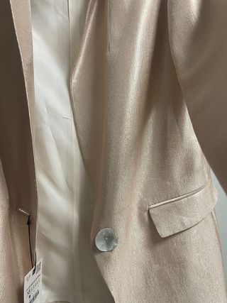 Americana Zara Beige Talla XS Nueva