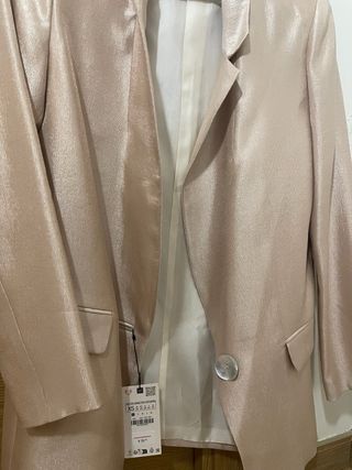 Americana Zara Beige Talla XS Nueva