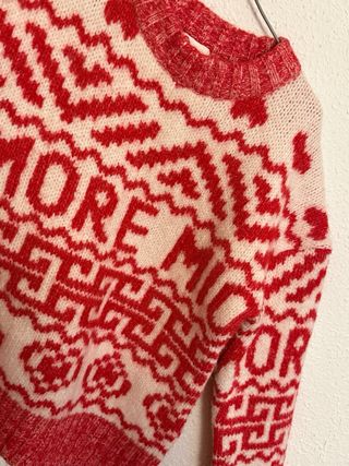 Jersey punto mujer H&M de lana estilo Ganni (new)